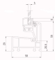 Preview: Kellerfenster weiss 40 x 30 cm Einfachglas incl. Schutzgitter, Insektenschutz, 4 Fensterbauschrauben, 10 Fensterkeile